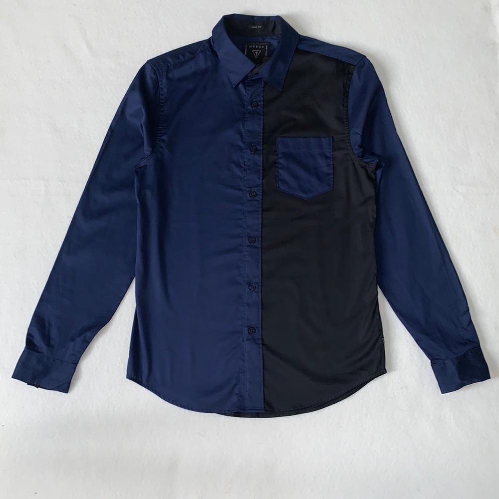GUESS SLIM FIT MEN’S LONG SLEEVED SHIRT SIZE XS